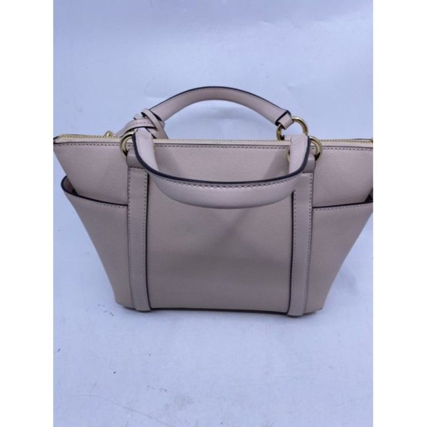 Michael Michael Kors Small Sullivan Convertible Top Zip Tote Pink Leathe…