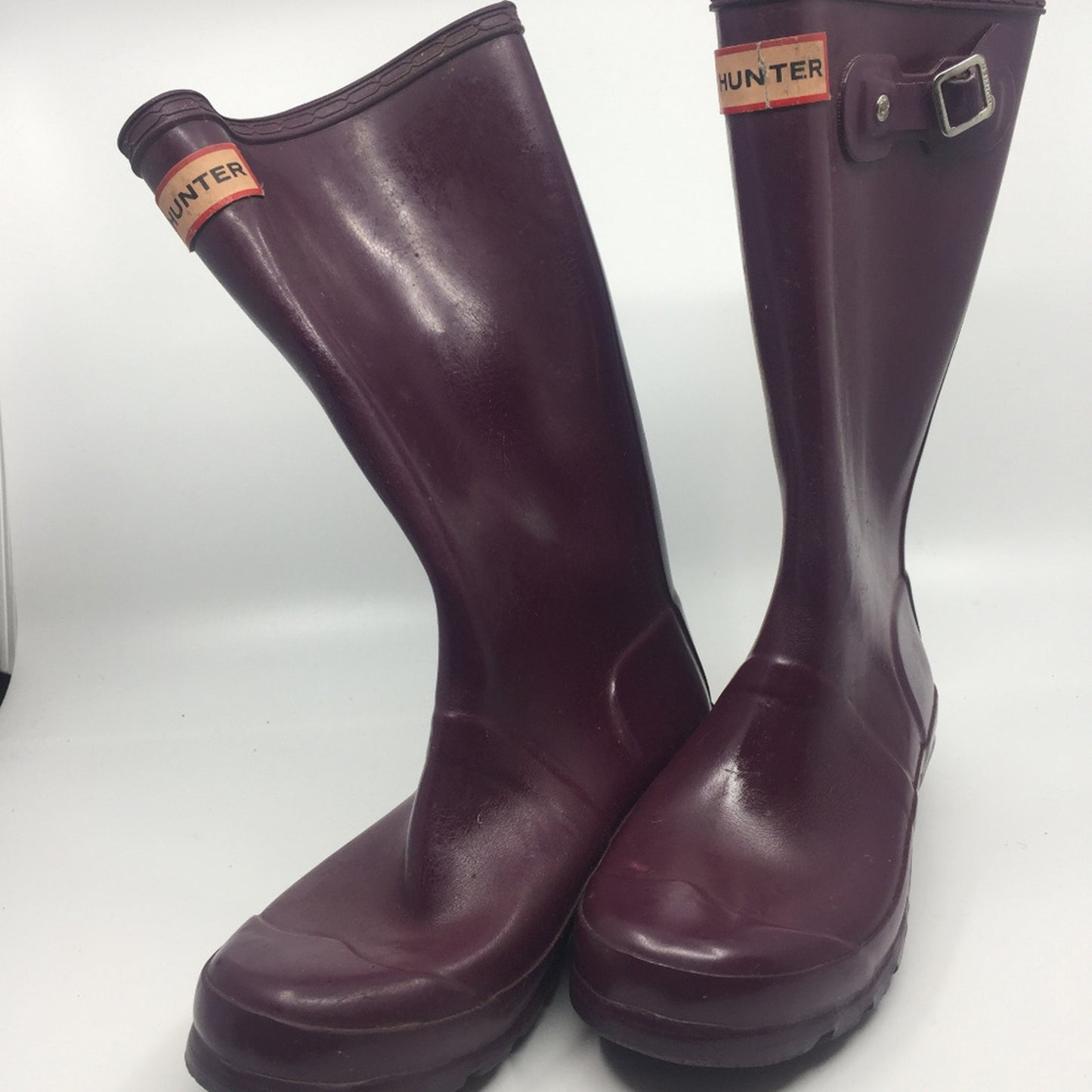 Unisex Hunter Boots Brown Size US 3M/4F