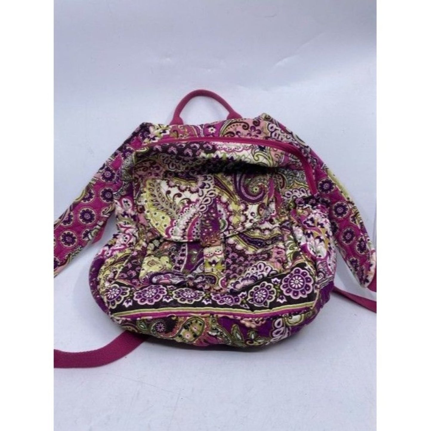 Vera Bradley Lightweight Multicolor Fabric Backpac