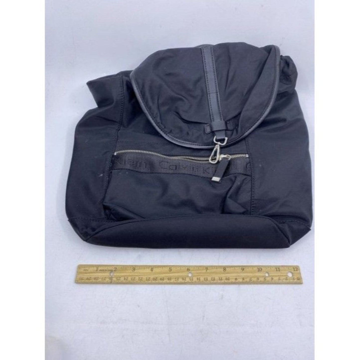 Calvin Klein Black Nylon Backpack