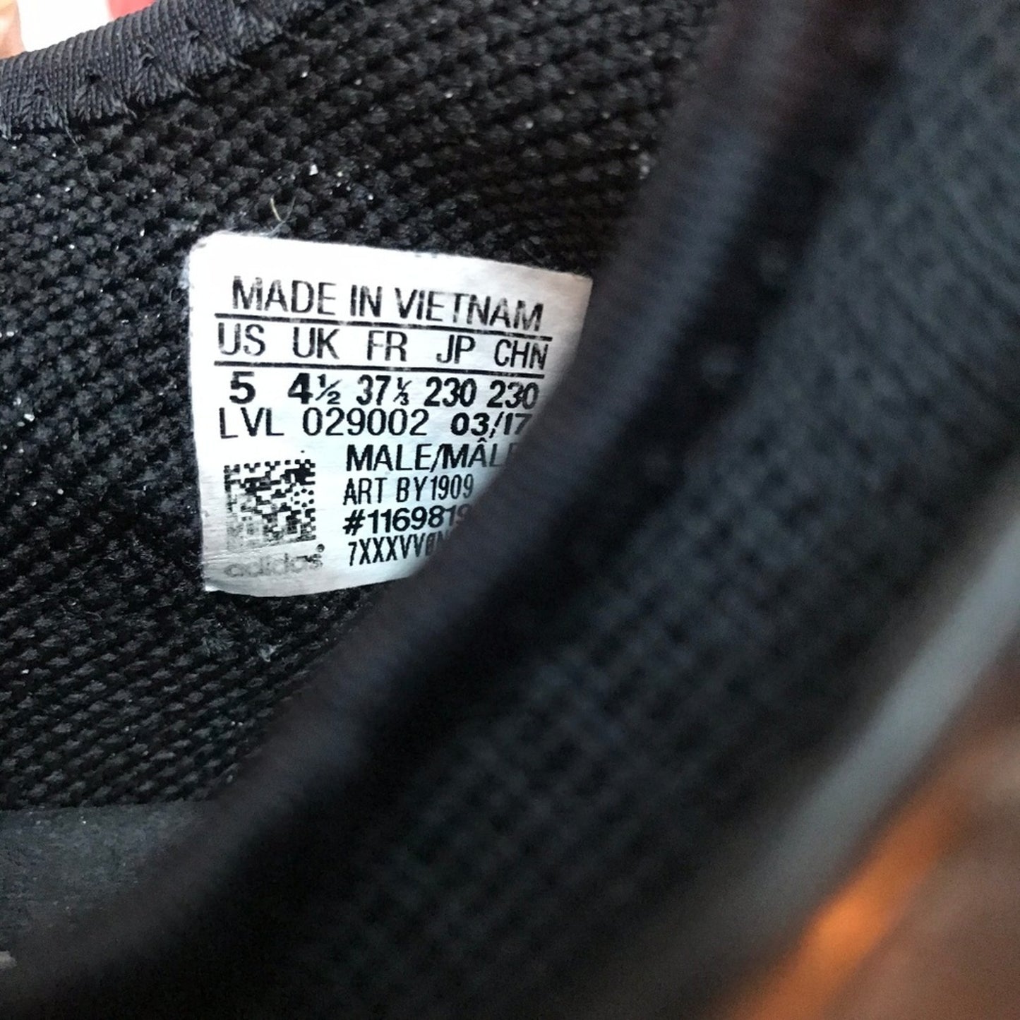 adidas boost Size 5