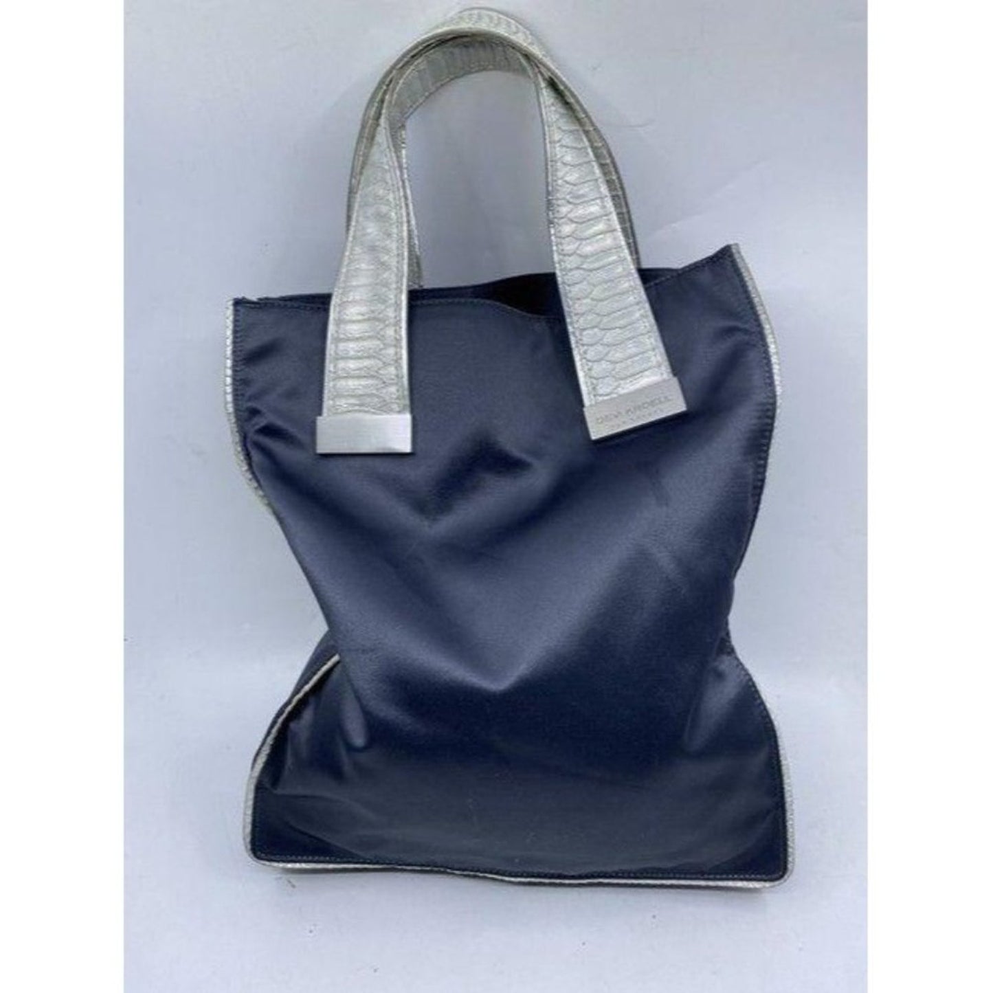 Devi Kroell Shoulder Bag Black Nylon Fabric Tote