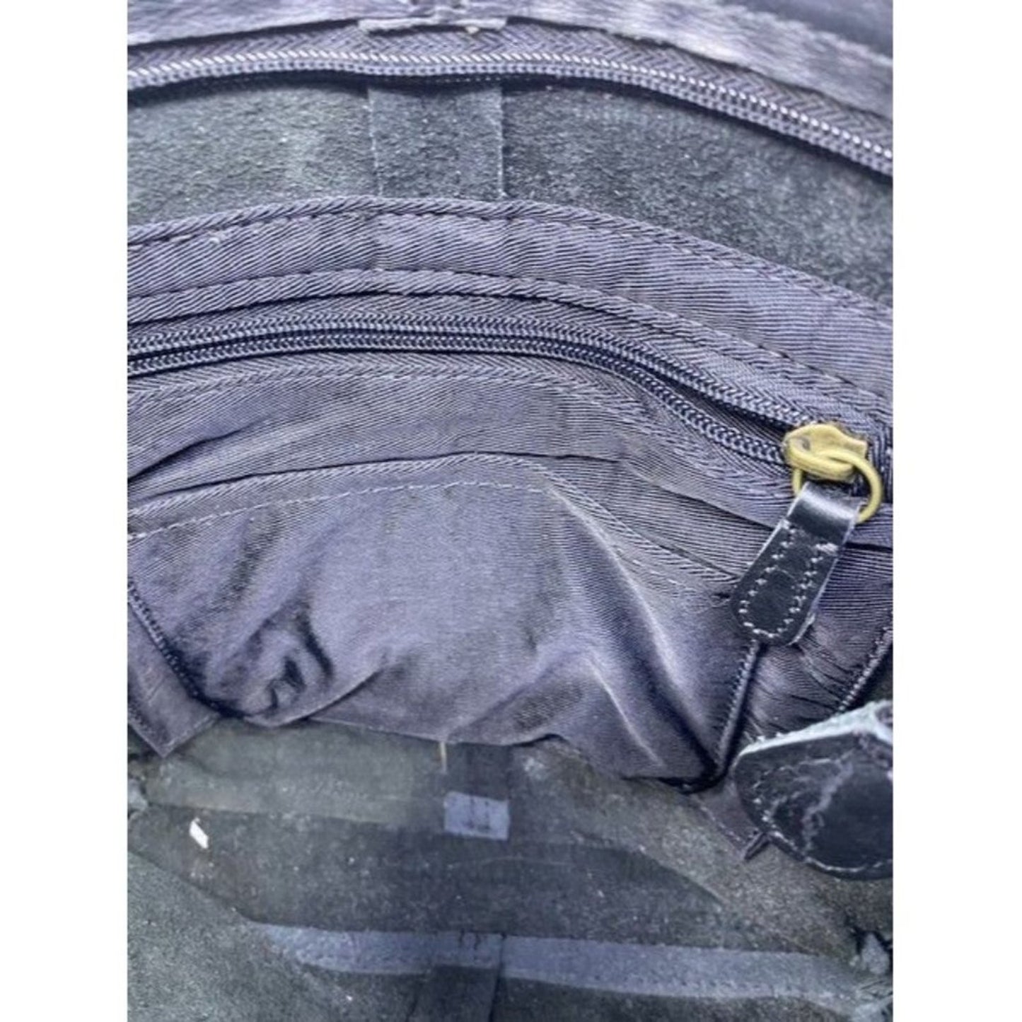 Unbranded Black Leather Cross Body Bag