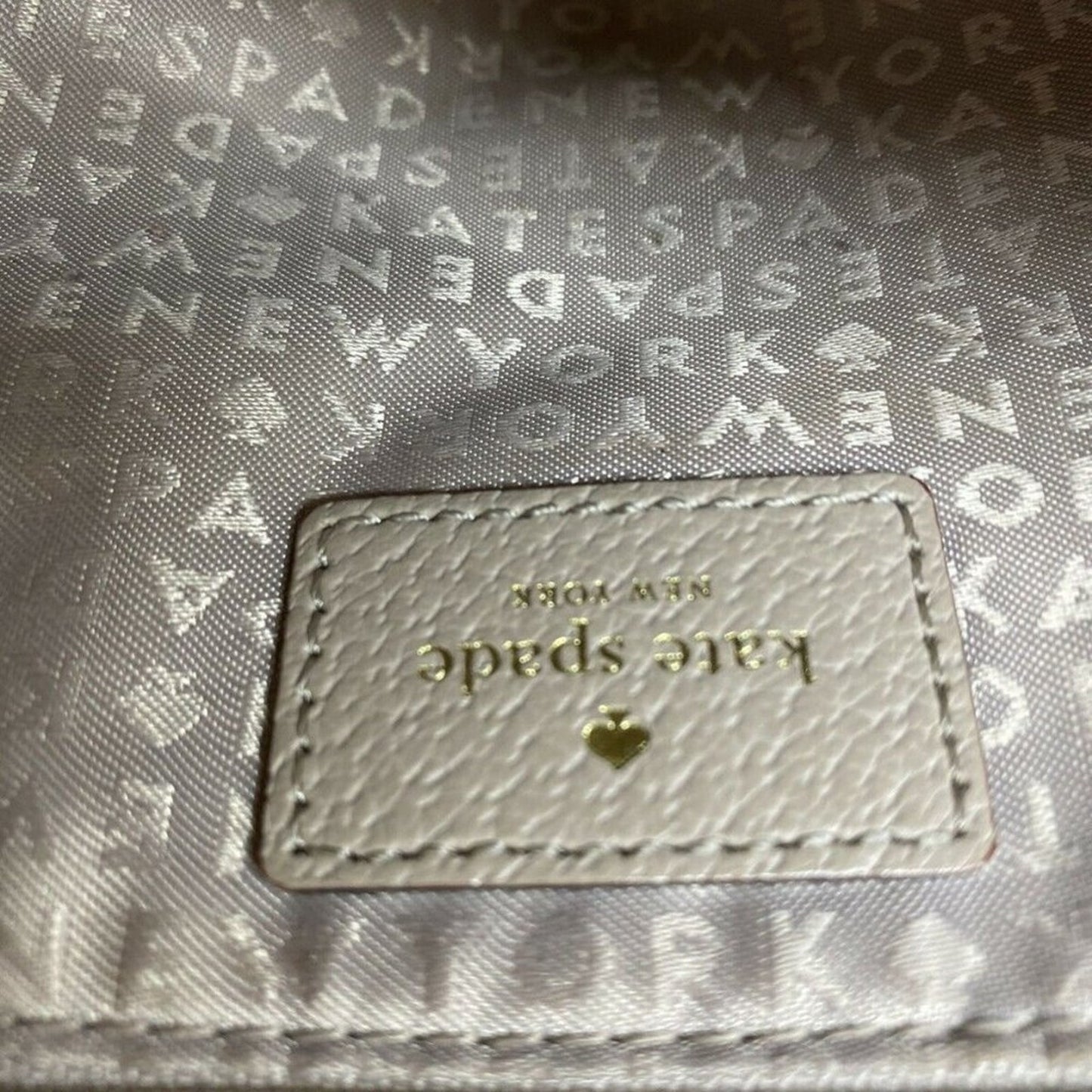 Kate Spade Large Leather Tote Customized With Bow