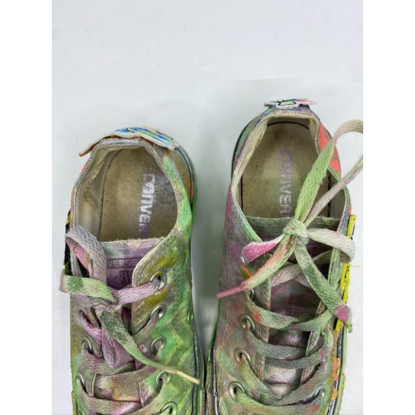 Converse Sneakers Customized Multi Color Women's 6
