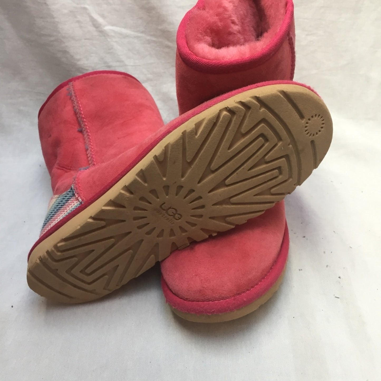 Mini UGG Pink Boots Size: 6