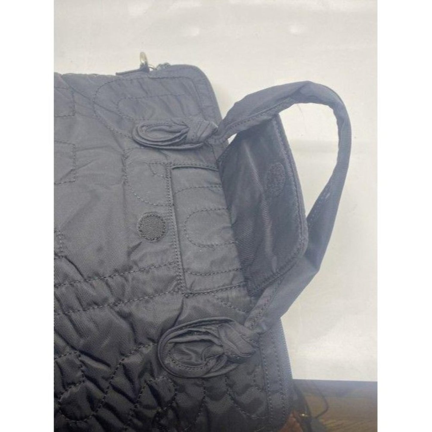 marc jacobs padded device black nylon cross body b