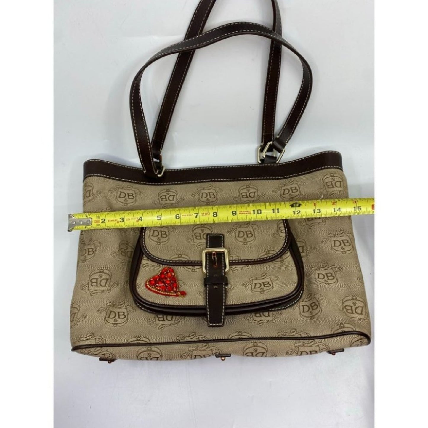 DOONEY & BOURKE Tan Brown Shoulder Bag Customized