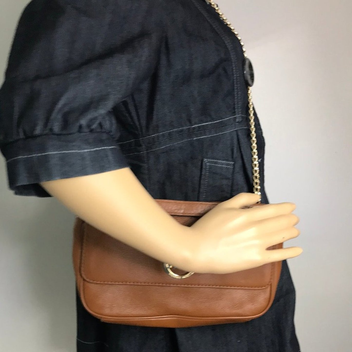 Michael Kors Brown Small Leather CrossBody Bag