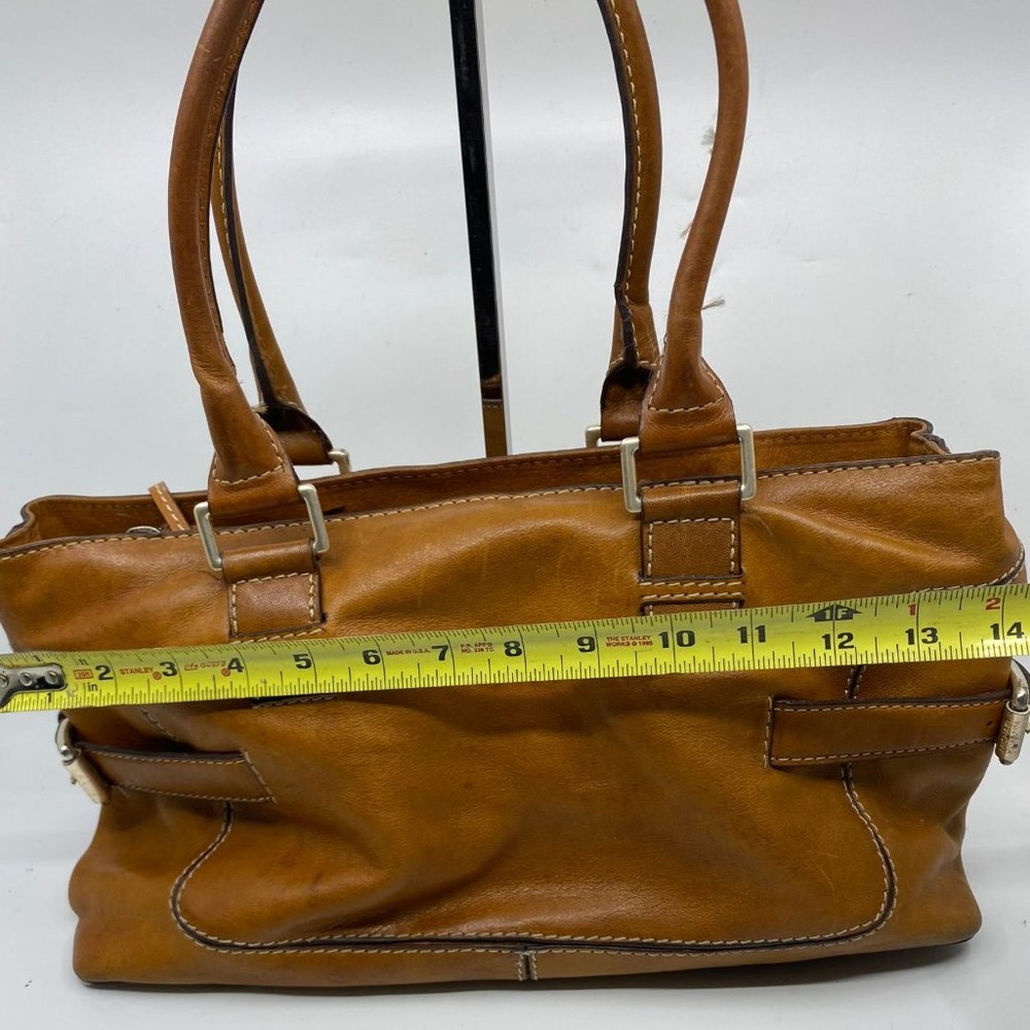 Michael Kors Large Brown Leather Shoulder Bag