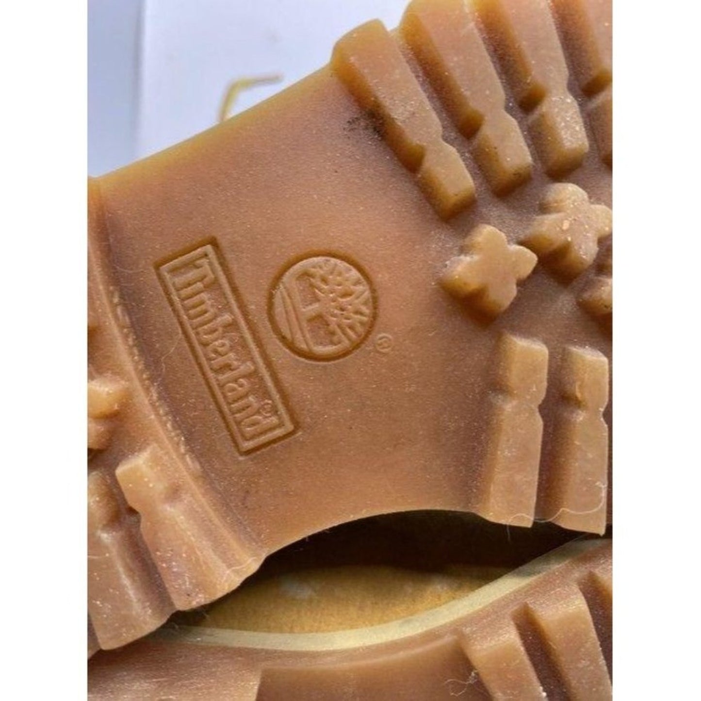 Timberland Tan Boys Leather Lace Up Great Conditio