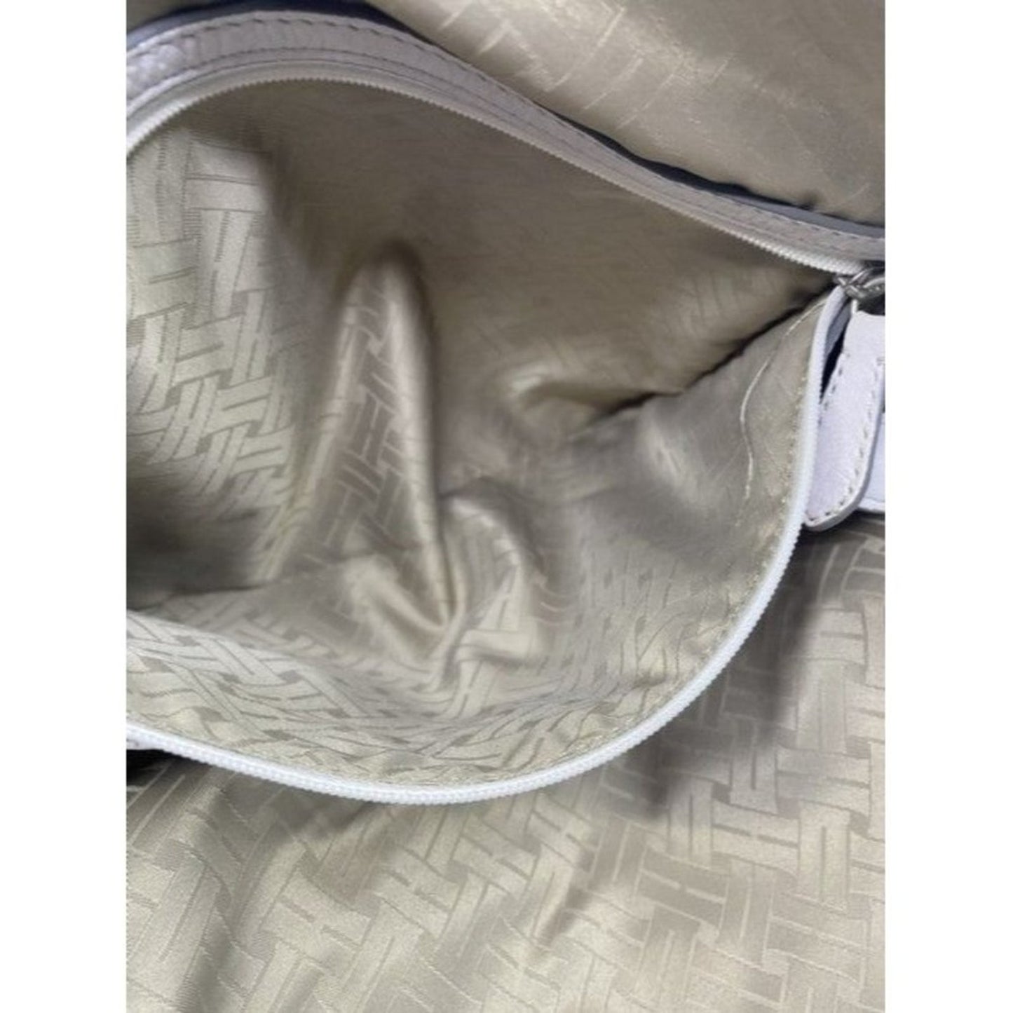 Cole Haan Xl Wqhite Leather Shoulder Bag