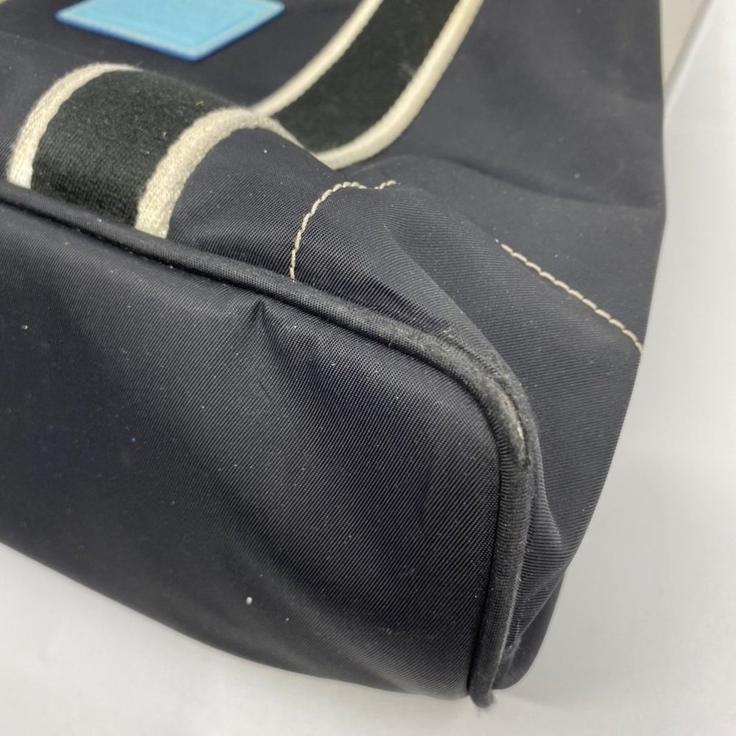 COACH M Size Black Fabric Shoppers Tote