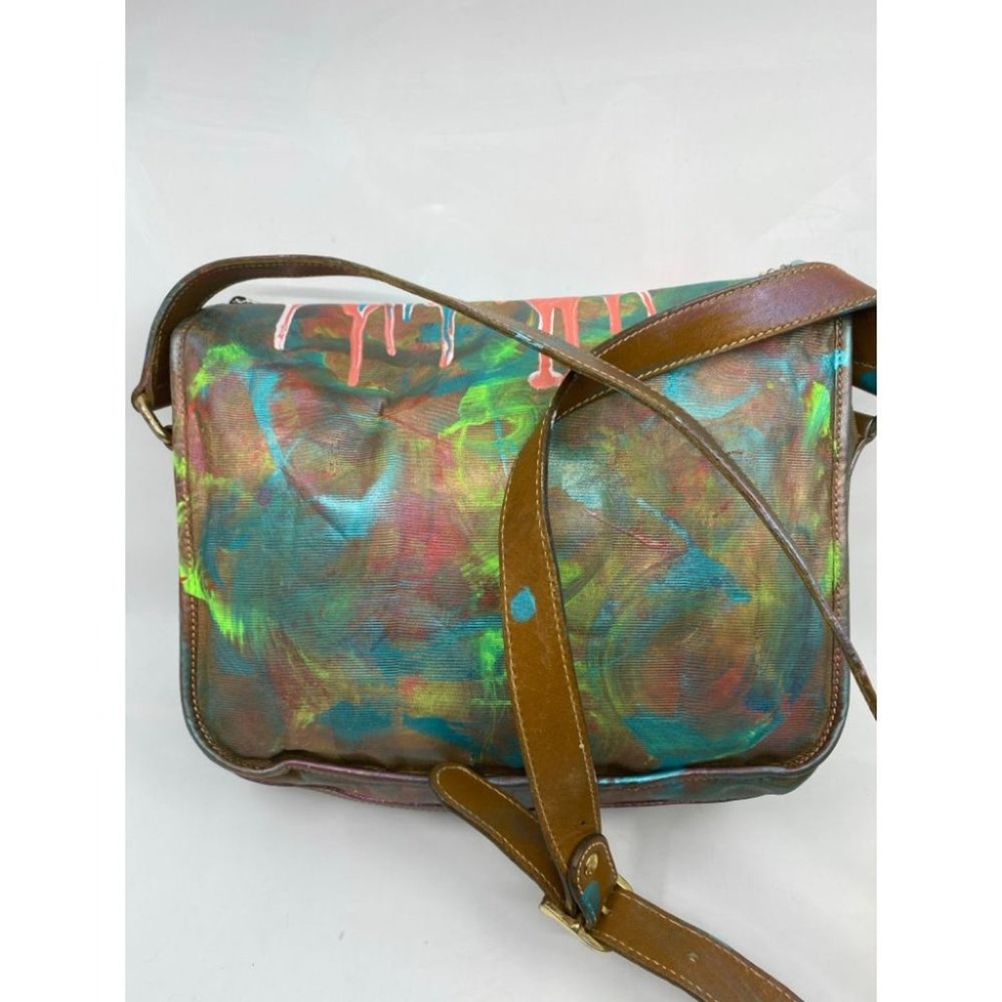 Vintage FENDI Customized with trims and Graffiti