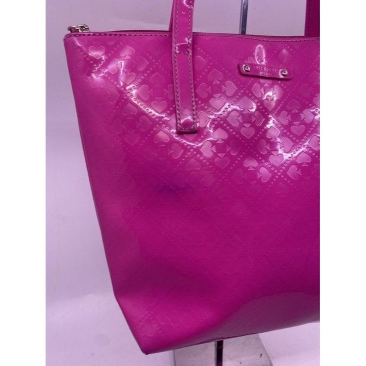 Kate Spade Emerald Avenue Snapdragon Pink Synthetic Shoulder Bag