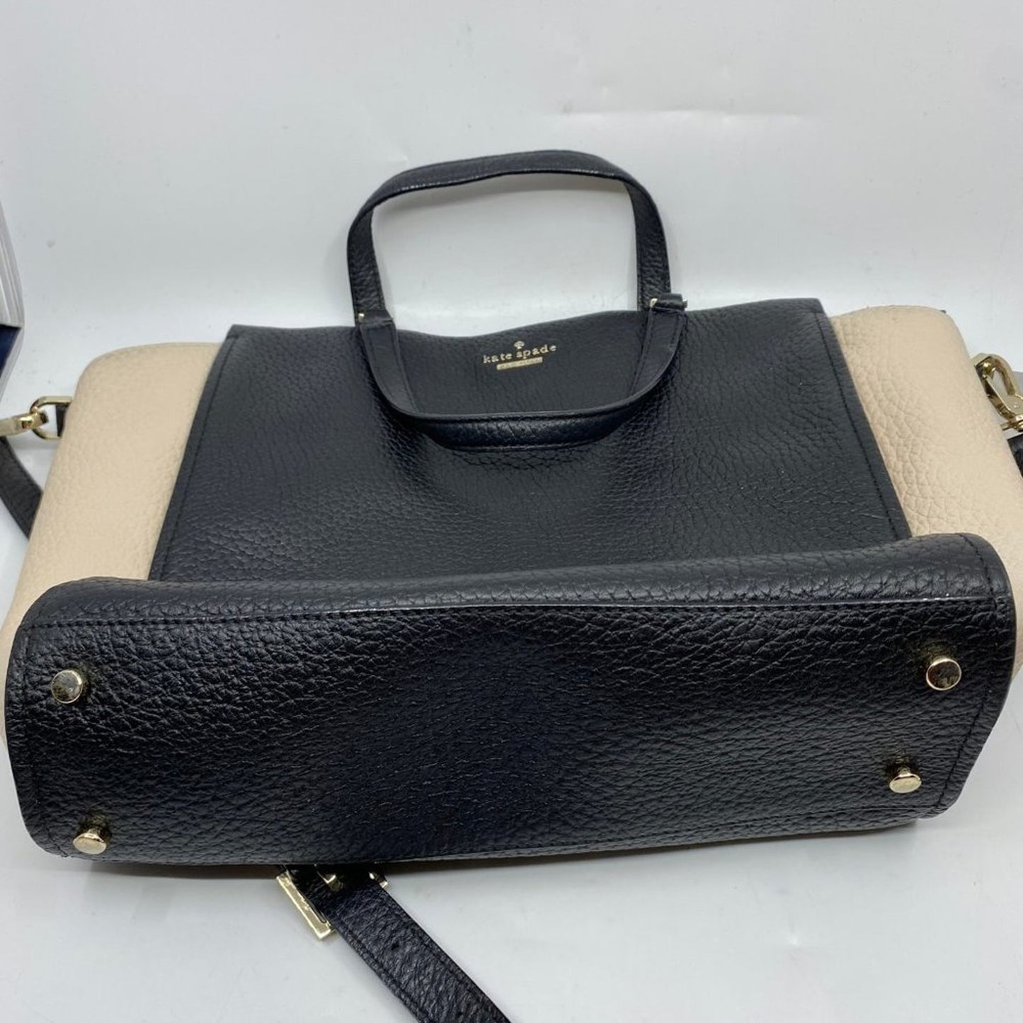 kate spade  Black/White Large/Medium Leather