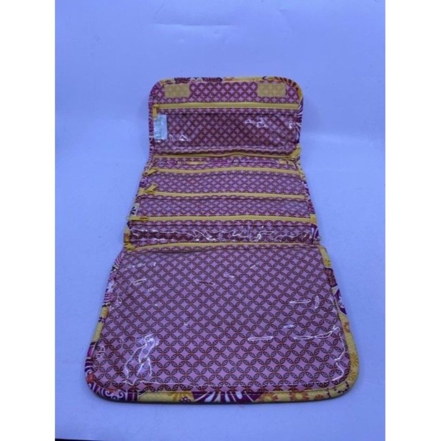 Vera Bradley Multicolor Tote Travel Cosmetic Bag