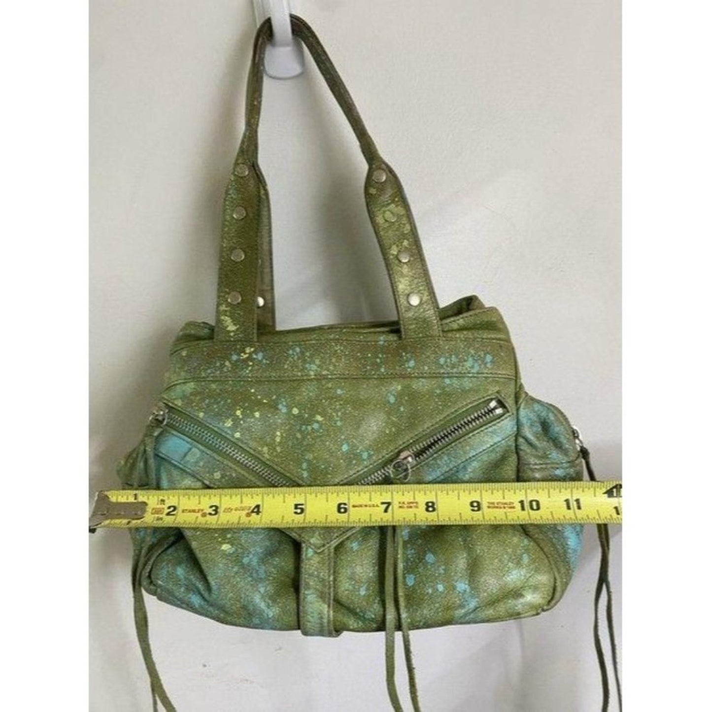 botkier graffiti customized with and applique mult
