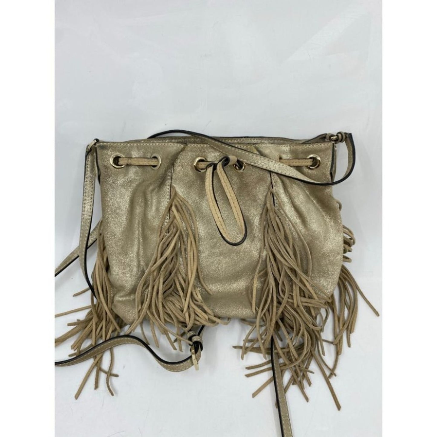 Diane Von Furstenberg Women's Gold Crossbody Bag