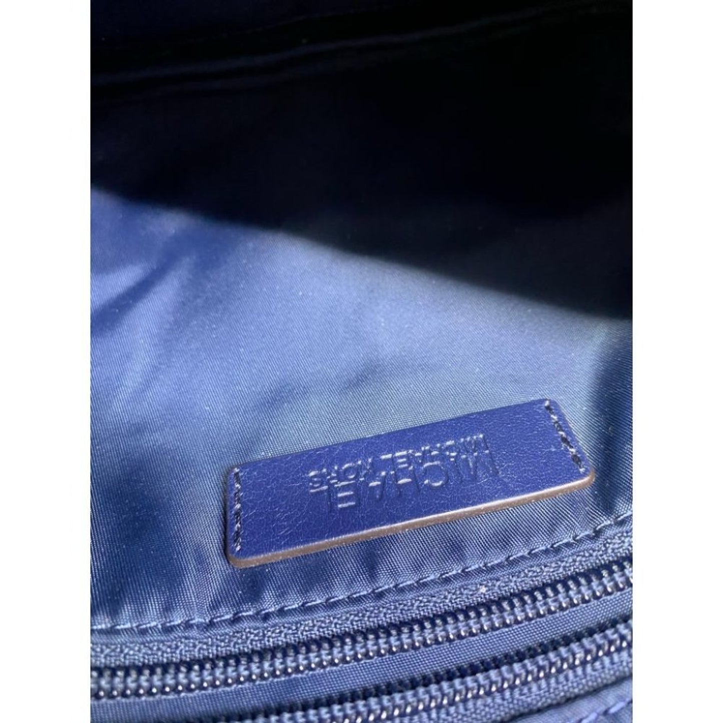 Michael Kors Blue Nylon Crossbody Bag