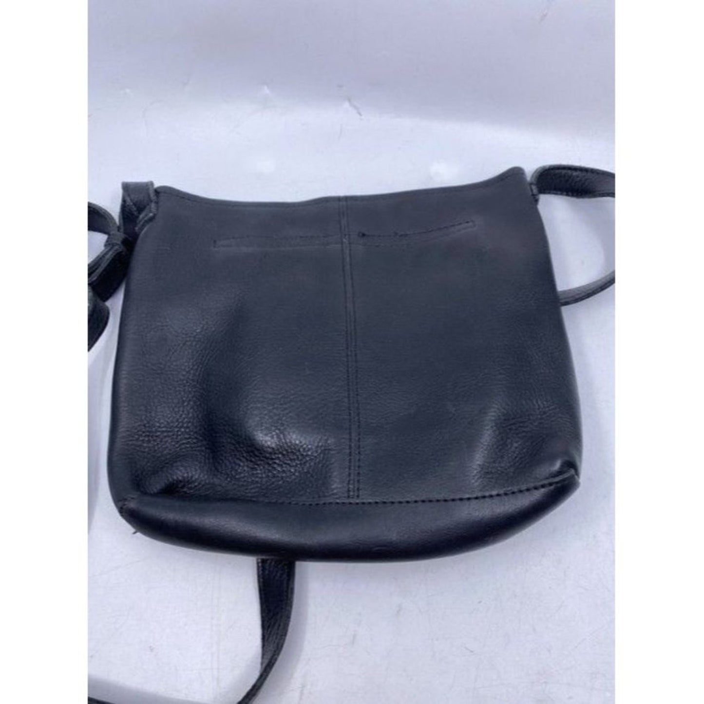 Unbranded Black Leather Cross Body Bag