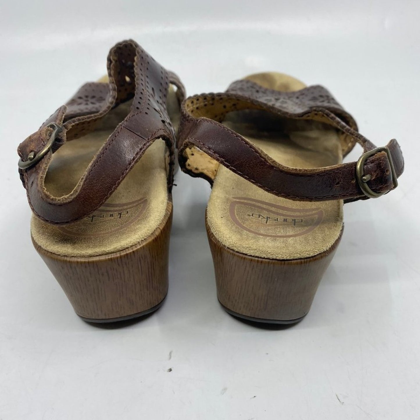Dansko Brown Open Toe size 37