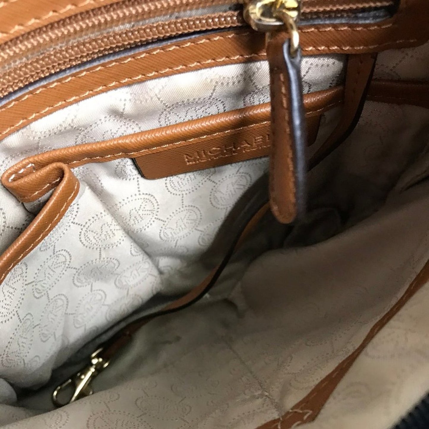 Michael Kors Navy Blue Nylon CrossBody Bag