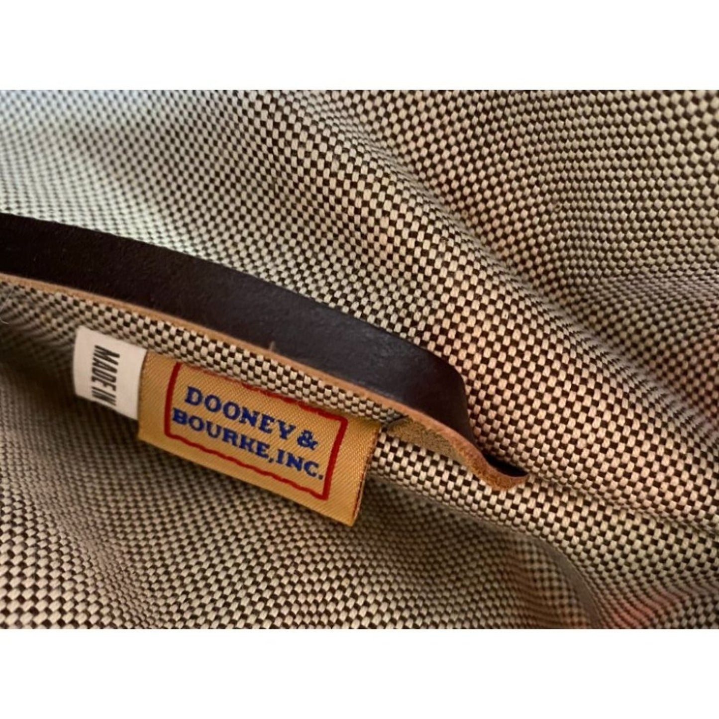 DOONEY & BOURKE Tan Brown Shoulder Bag Customized