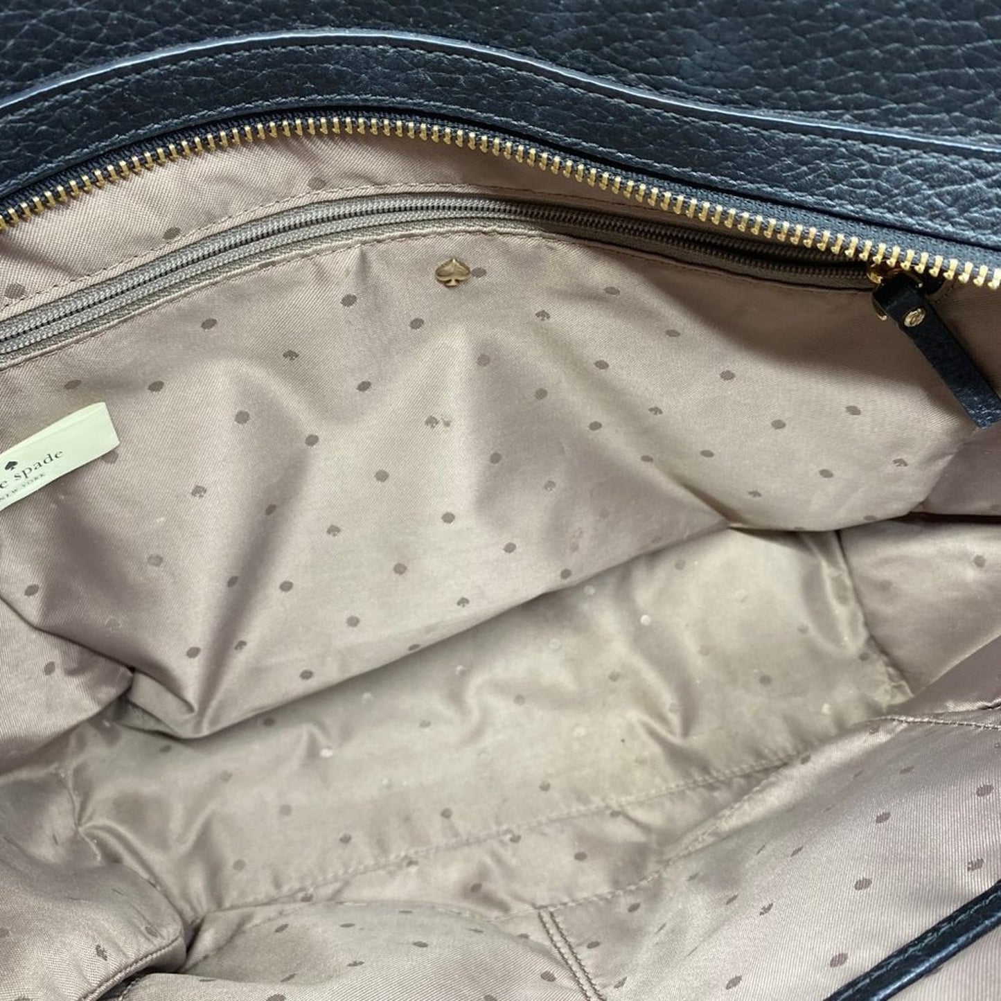 kate spade  Black/White Large/Medium Leather