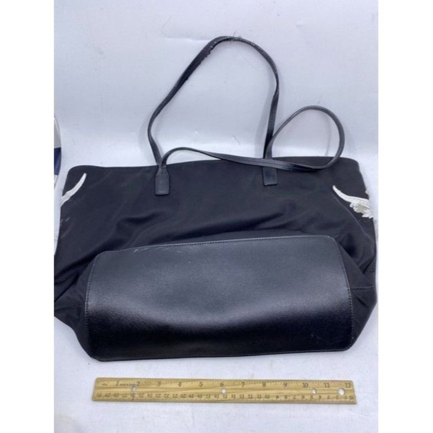 Kate Spade Customized By Me Black Fabric Shoulder Bag