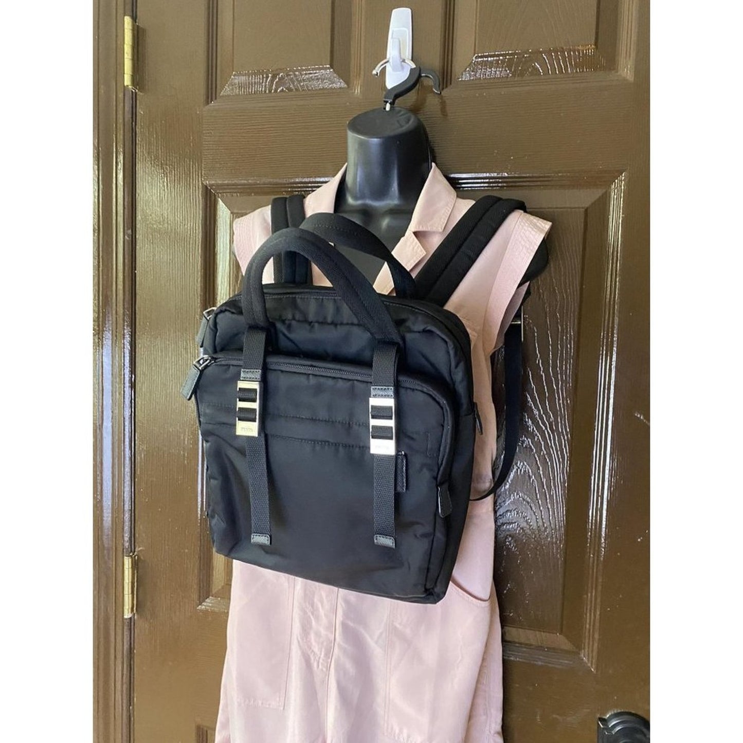Prada Rucksack Black Nylon Backpack