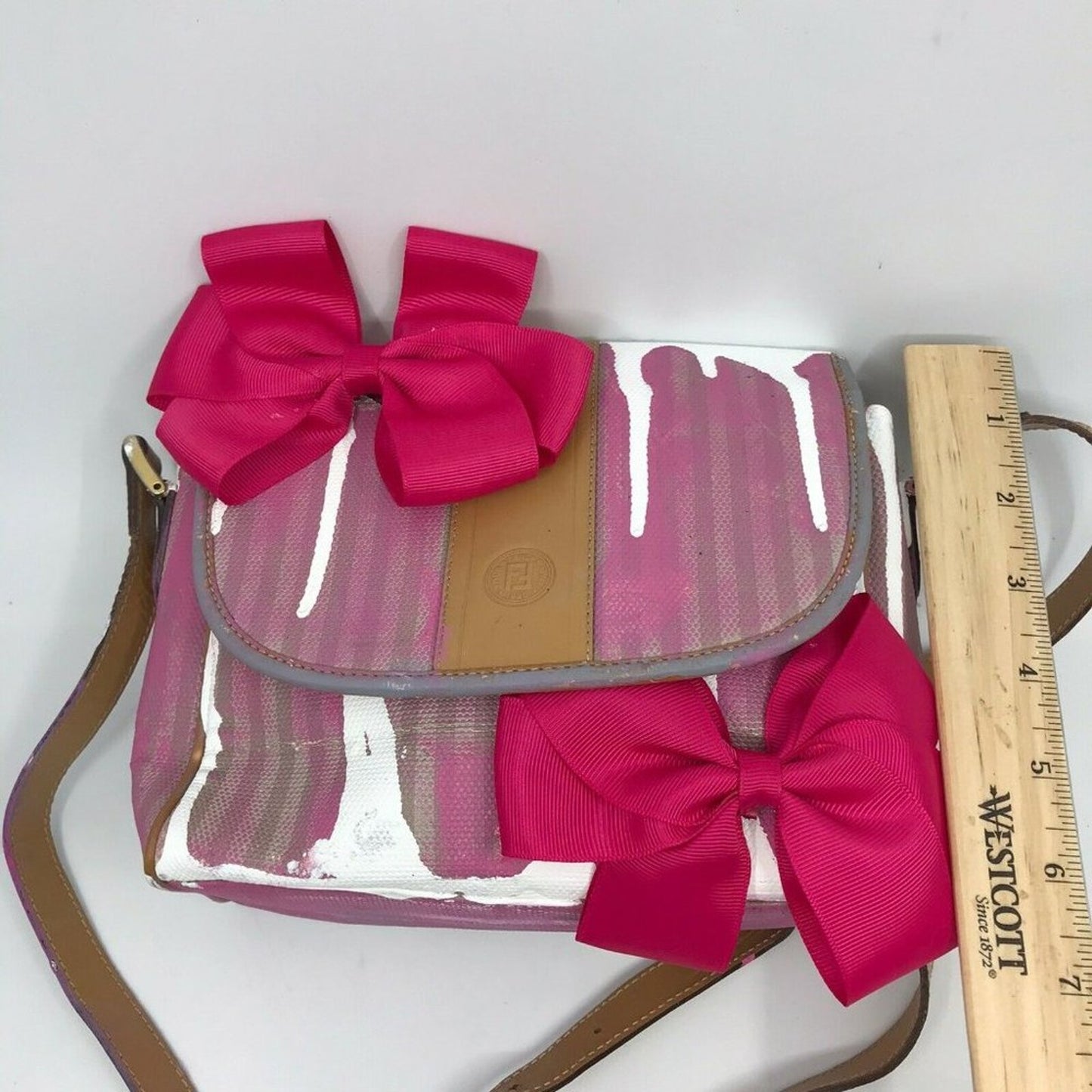 Fendi Vintage Small Crossbody Customize w/Ribbons