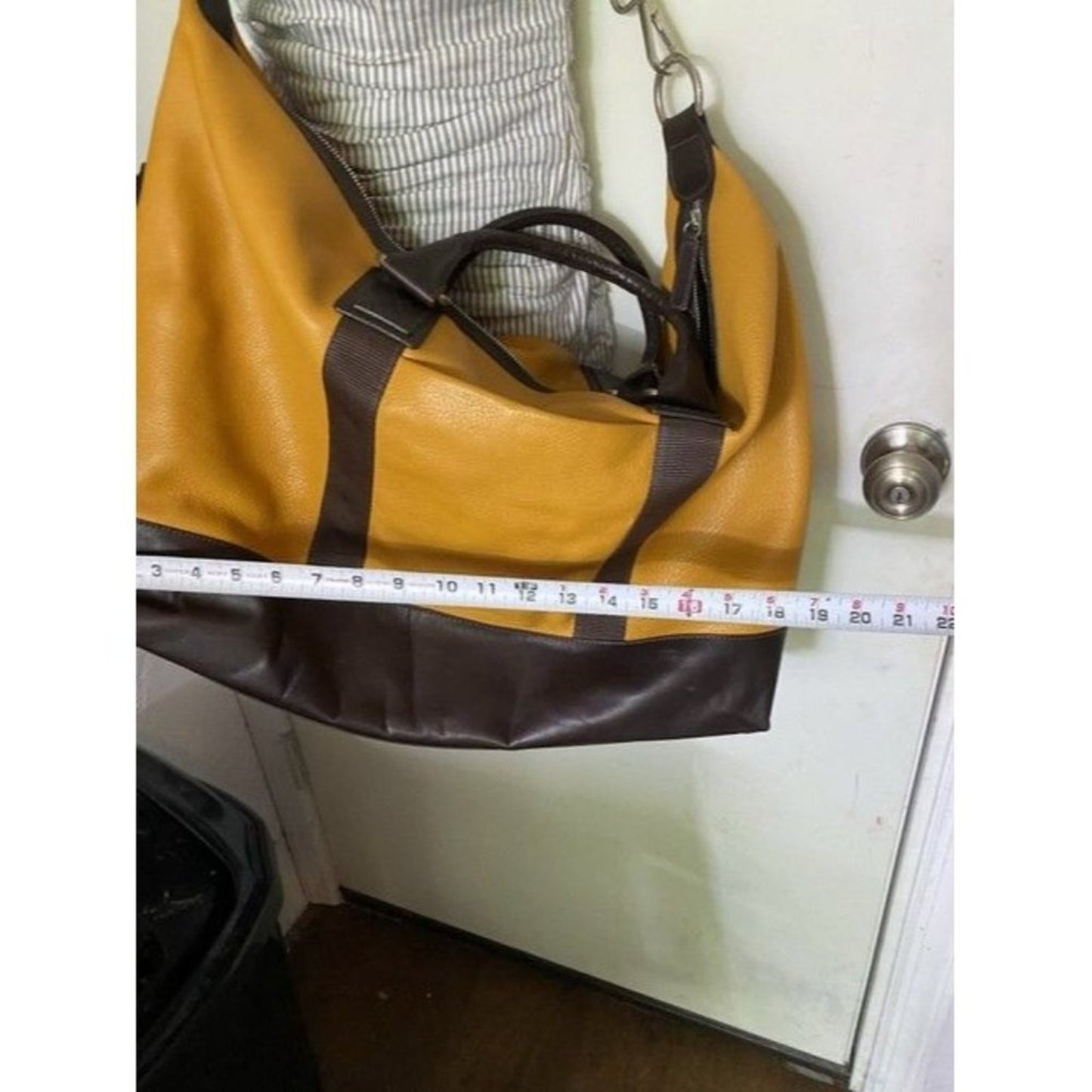 Marco Buggiani Browntan Leather Weekendtravel Bag