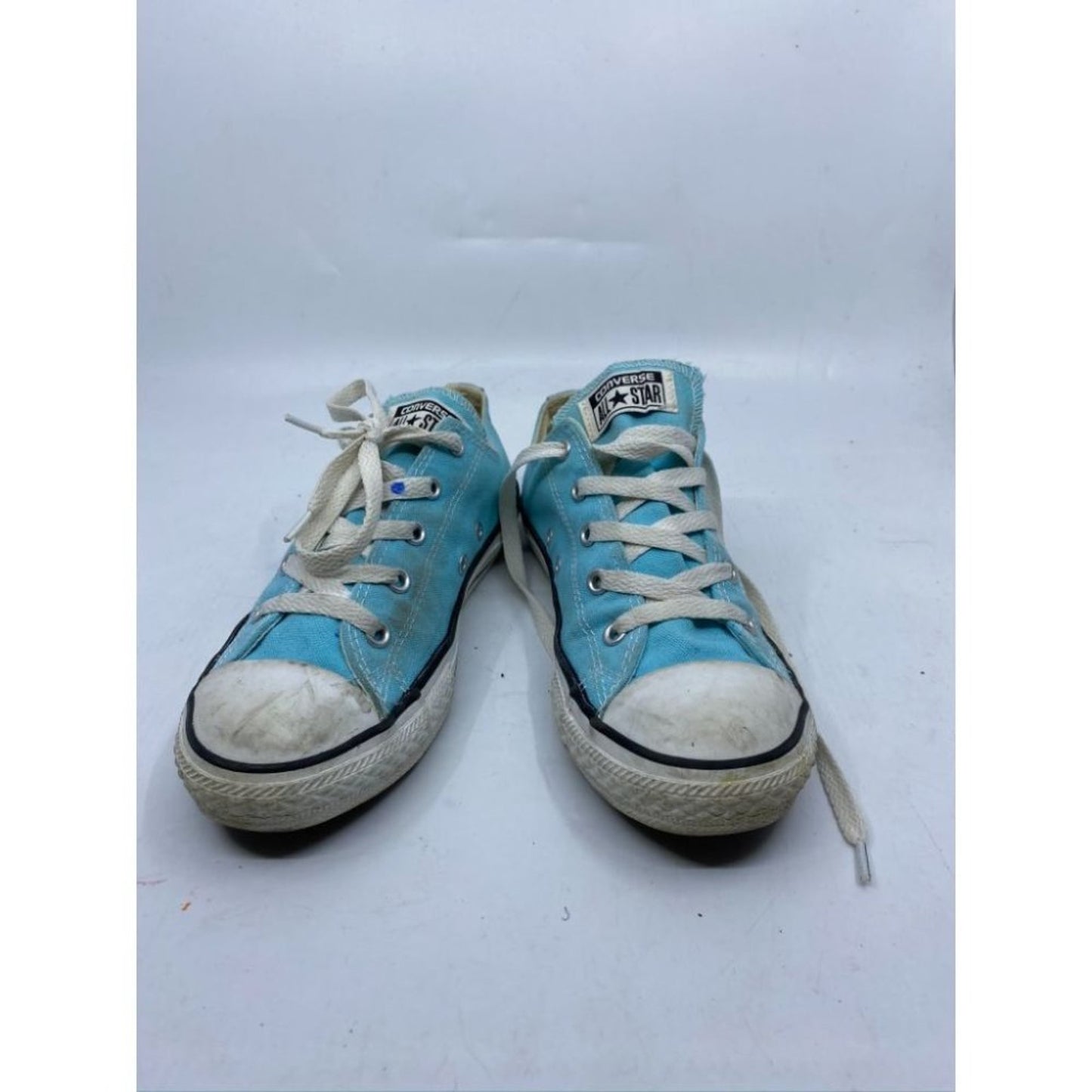 CONVERSE Sneakers Aqua Blue White Youth Size 3