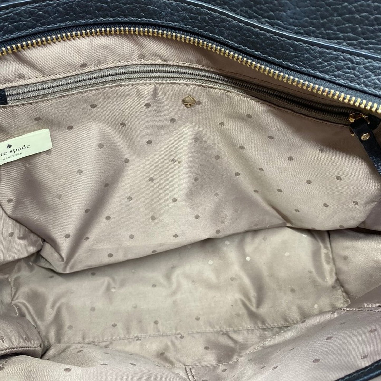 kate spade  Black/White Large/Medium Leather