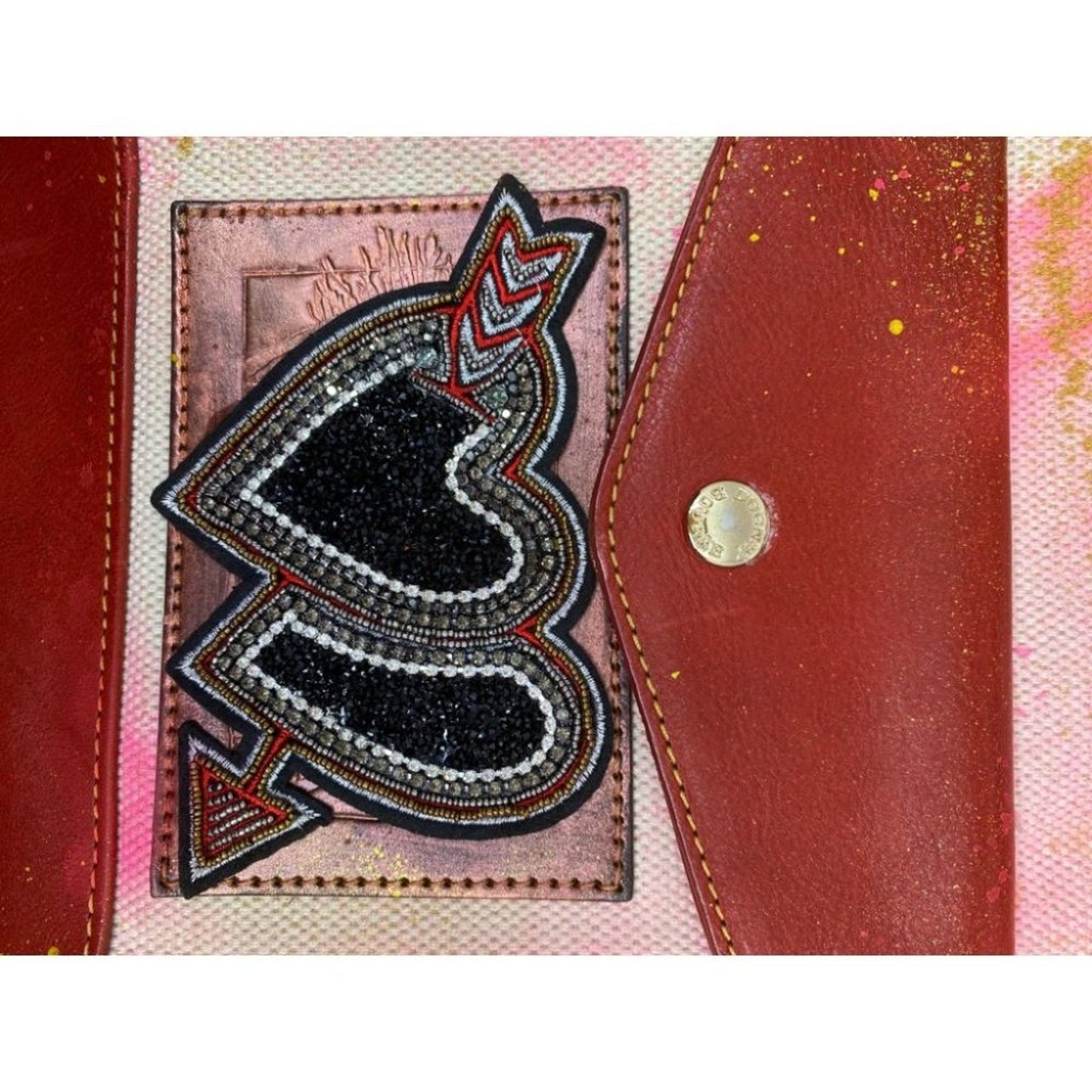 DOONEY & BOURKE Shoulder Bag Customized Pink Red