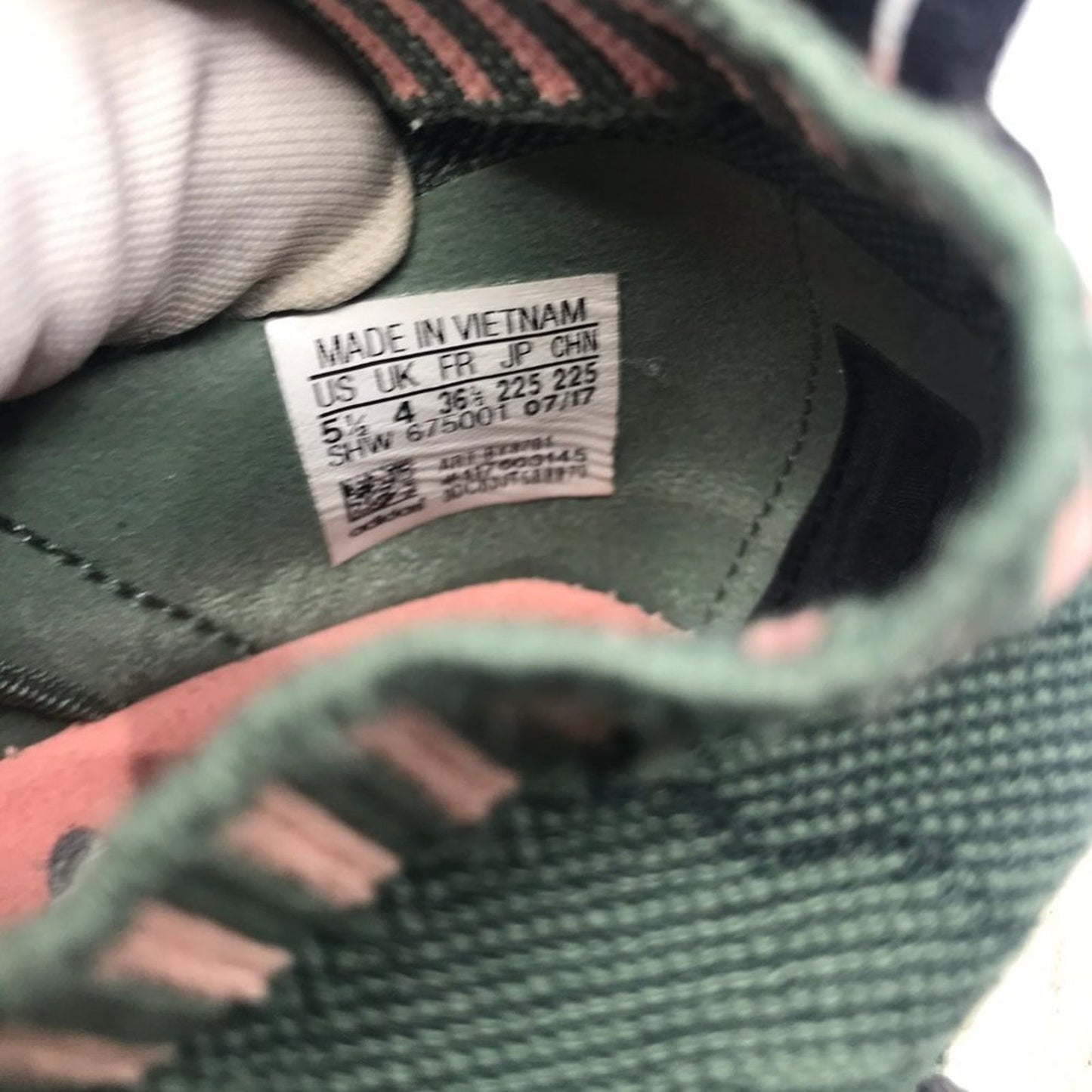 Adidas BOOST Green Sneakers Size: US 5.5