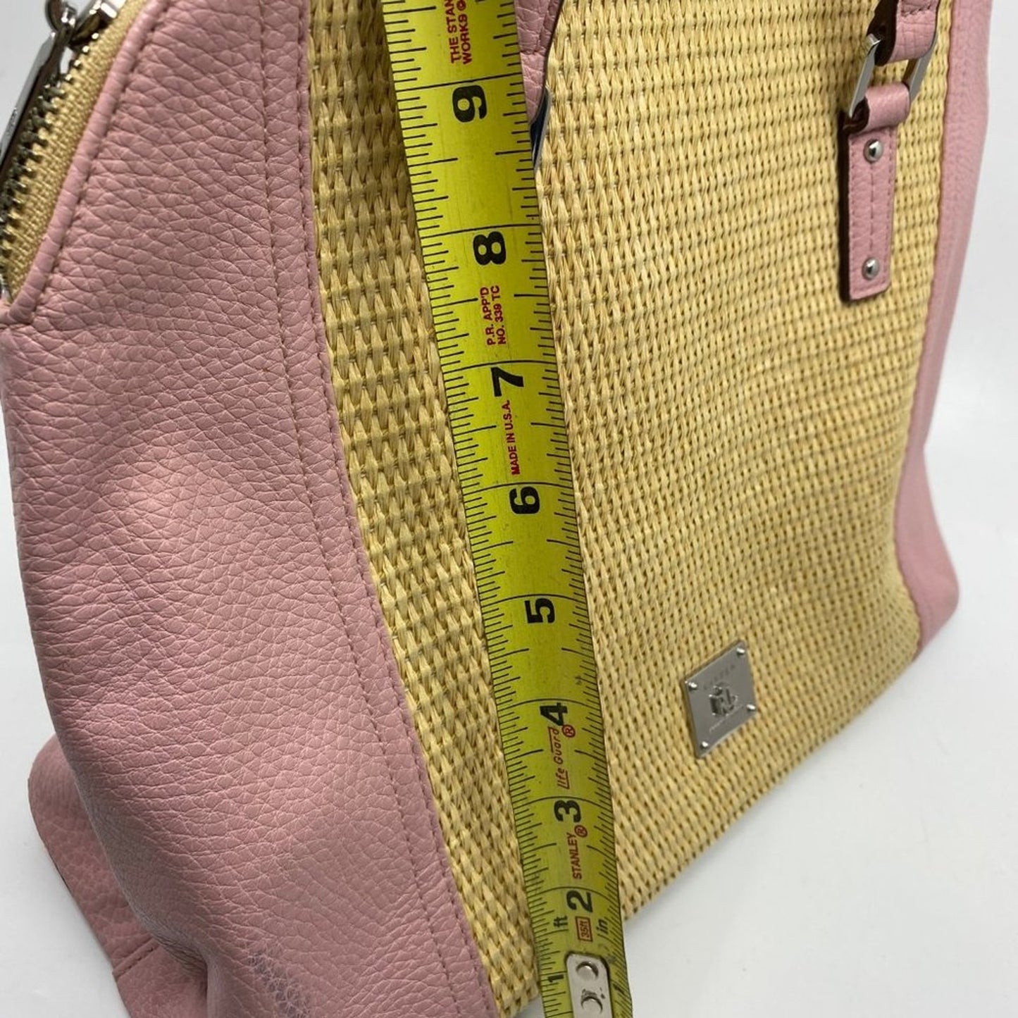 RALPH LAUREN Tan Cream Handbag / Shopping Tote