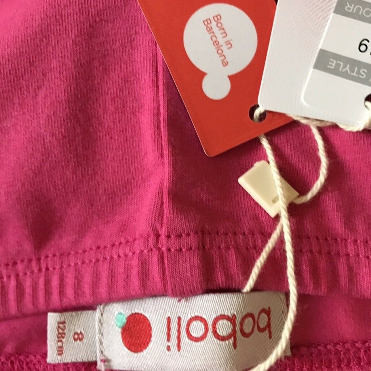 NWT! BOBOLI Girls Pink Leggings Size 8