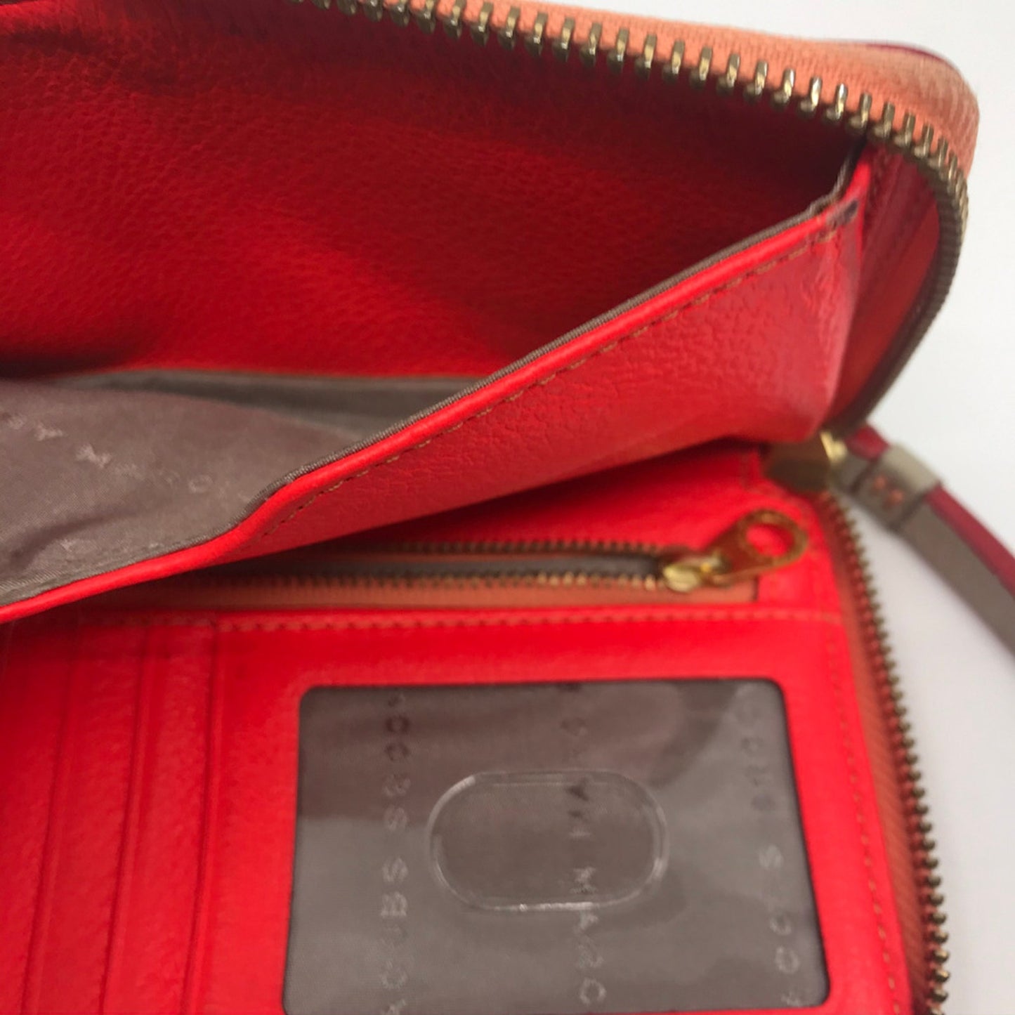 Marc By Marc Jacobs Red Leather Wristlet