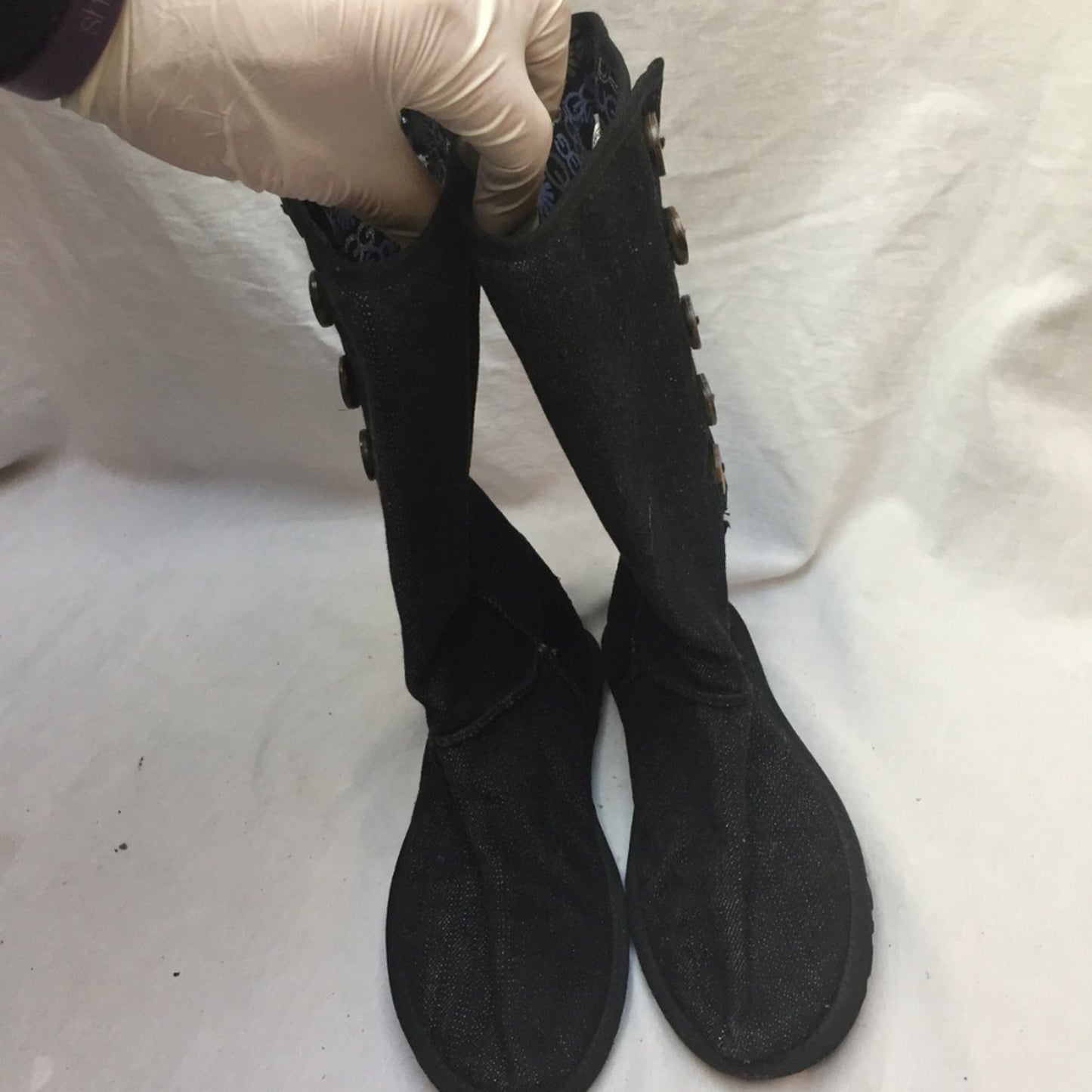 High UGG Black Boots Size: 5