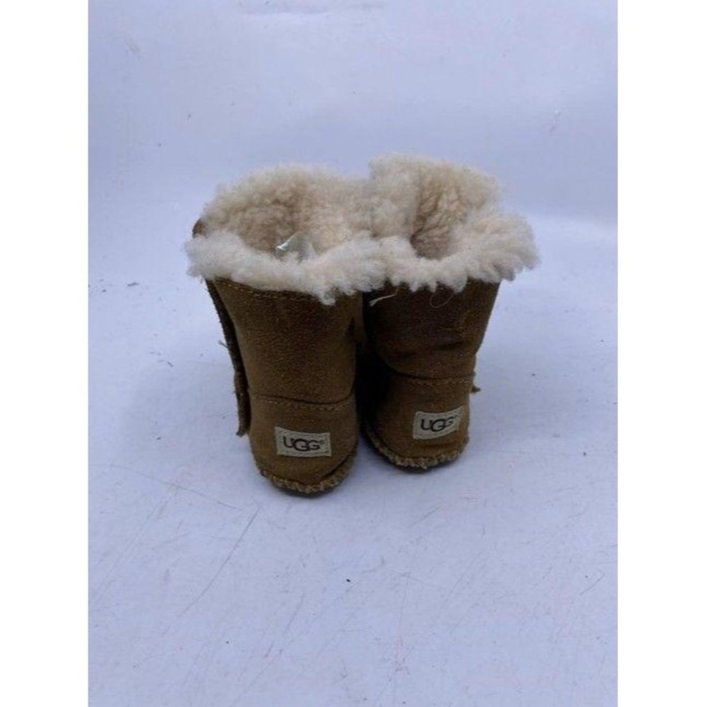 Ugg Australia Tan Super Cute Kids Velcro Bootsboot