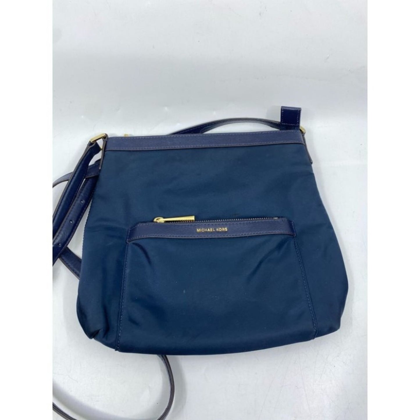 Michael Kors Blue Nylon Crossbody Bag