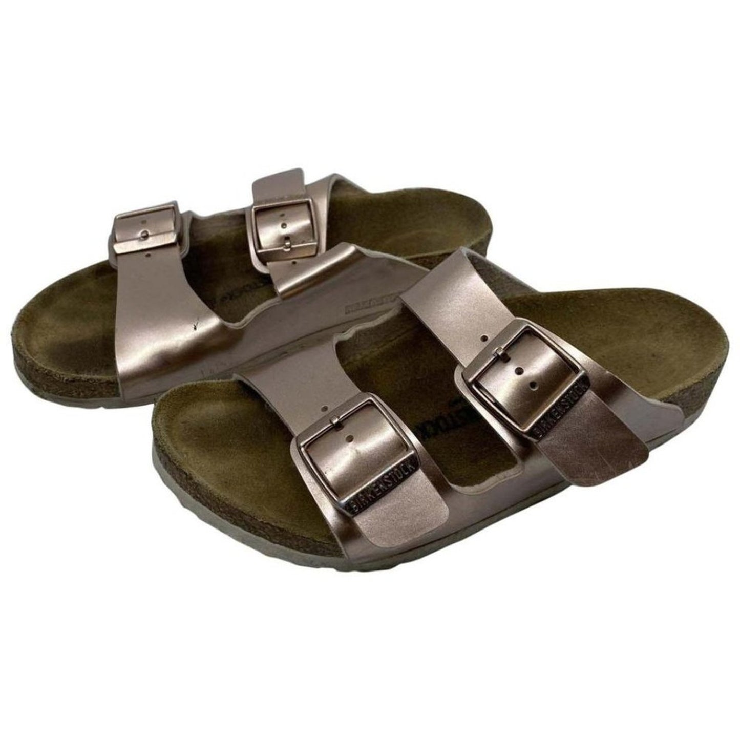 Unisex Birkenstock Alpro Gold Sandals Size: 4