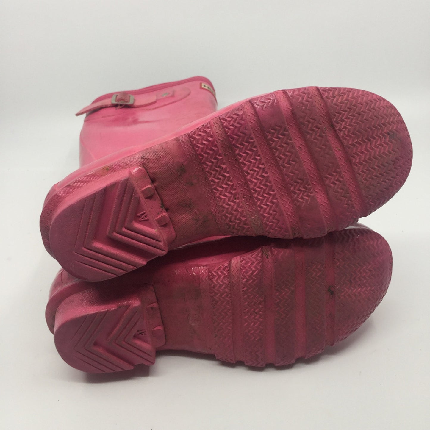 Unisex Hunter Boots Pink Size US 3M/4F