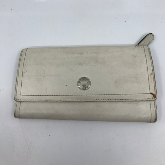 COACH White Leather Wallet