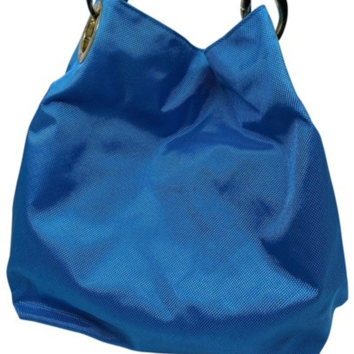 JPK Paris Blue Nylon Shoulder Bag