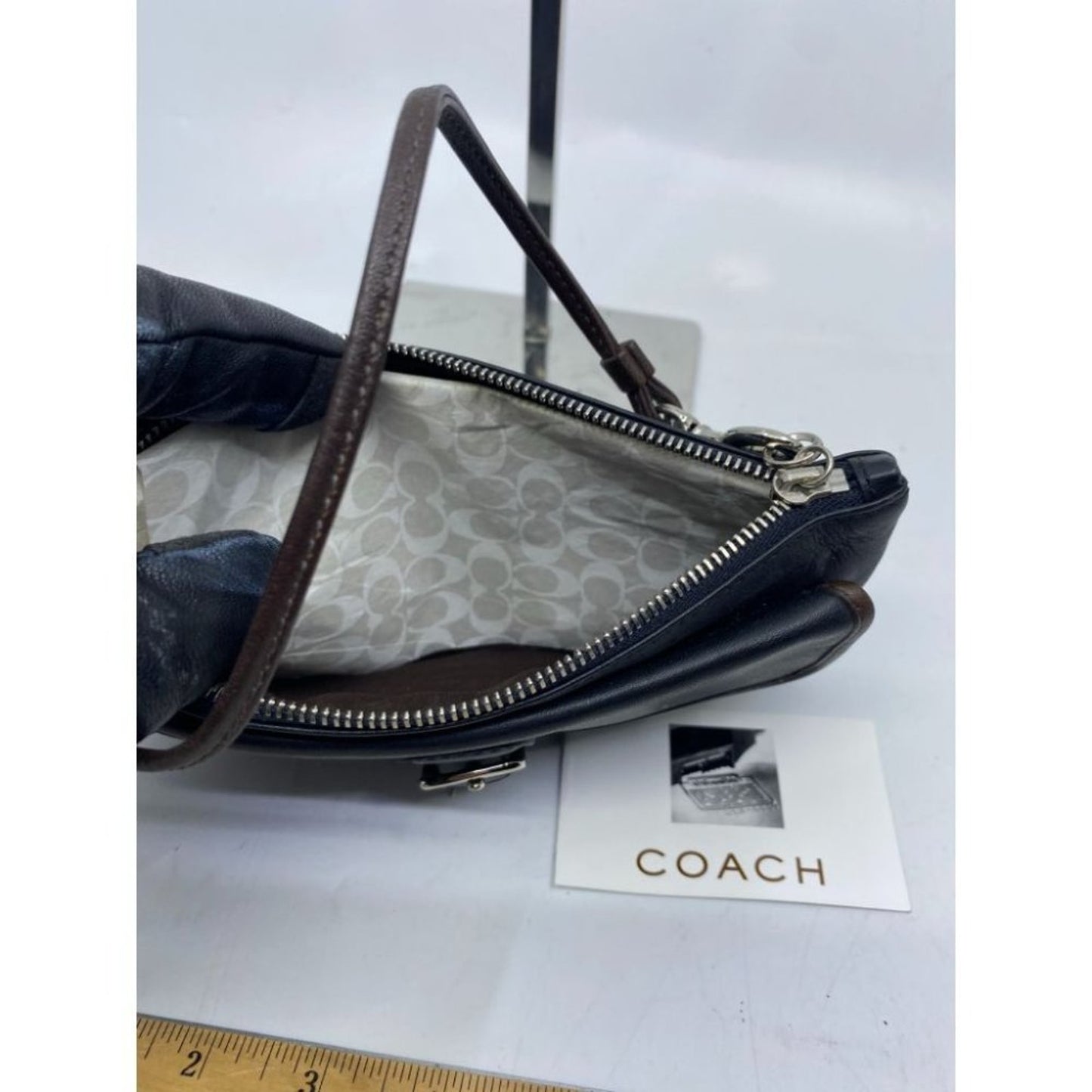 Coach Women's Black Wristelet