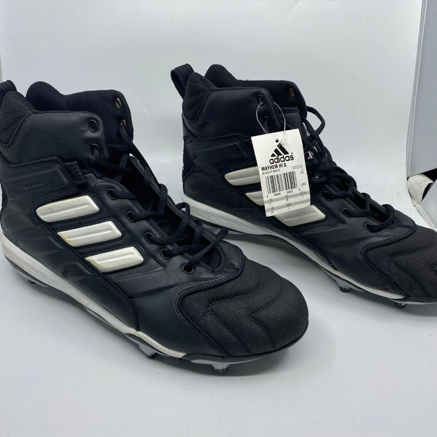 Adidas TURF HOG LX MID Black Sneakers Size: US 16
