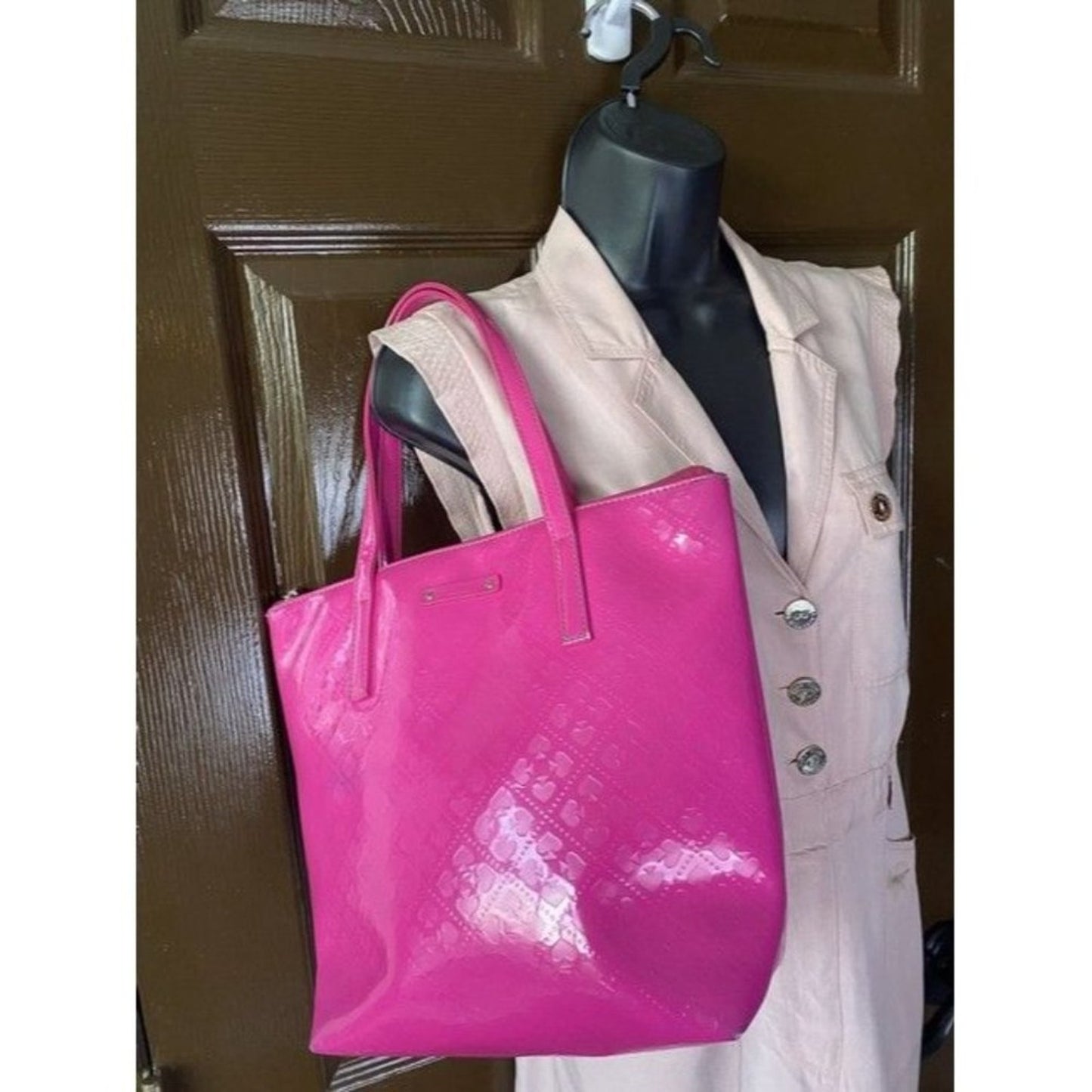 Kate Spade Emerald Avenue Snapdragon Pink Synthetic Shoulder Bag